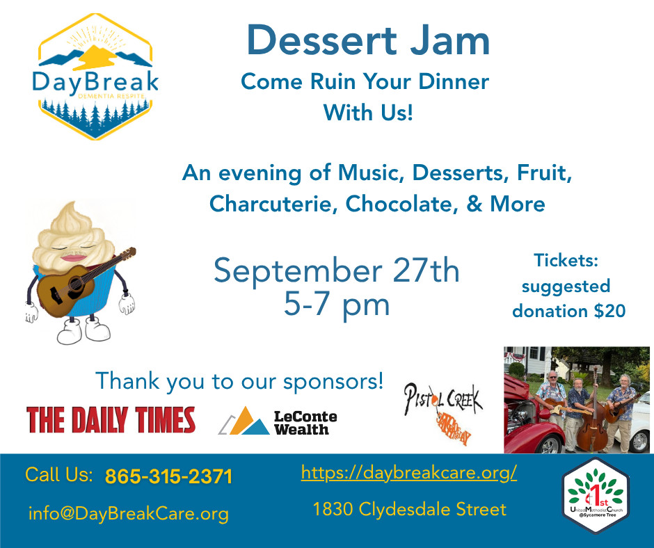 Dessert Jam (Facebook Post)